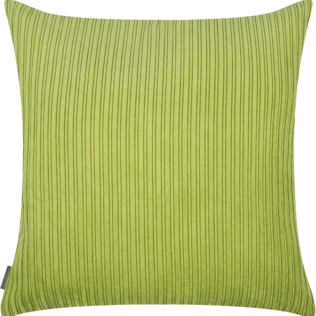 Mars & More Duke Velvet Rib - kussen olijfgroen - 45 x 45 cm - stevig