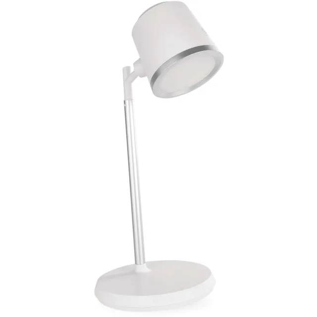 Emos ABBIE LED-bureaulamp, oplaadbaar, wit, Z7636W