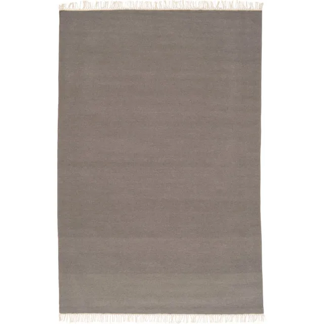 Pergamon Wol Natuur Tapijt Kelim Mila Grijs Beige