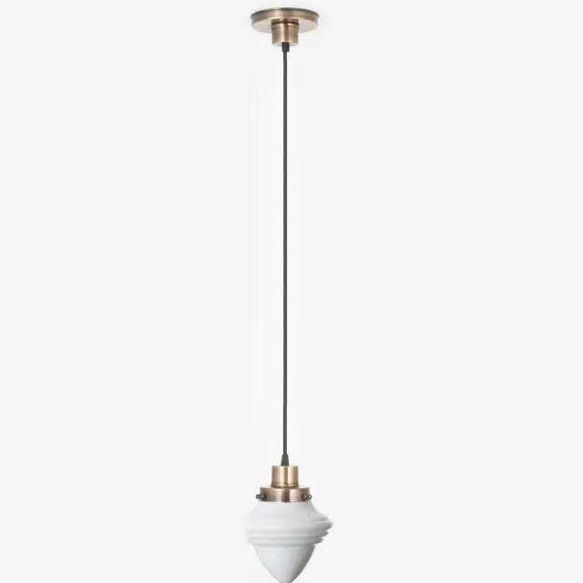 Coloured by Art Hanglamp aan snoer Acorn Small 20's Brons - Art Deco Trade