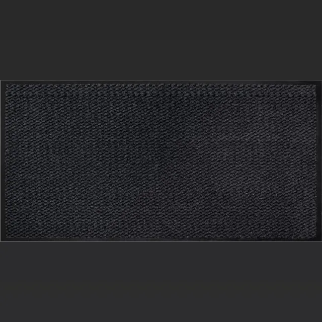 Vintag Schoonloopmat 120 × 60 cm – Langwerpige Deurmat voor Binnen – Antraciet