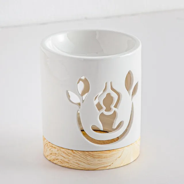 Yogi Geurbrander Keramisch wit - Yogi