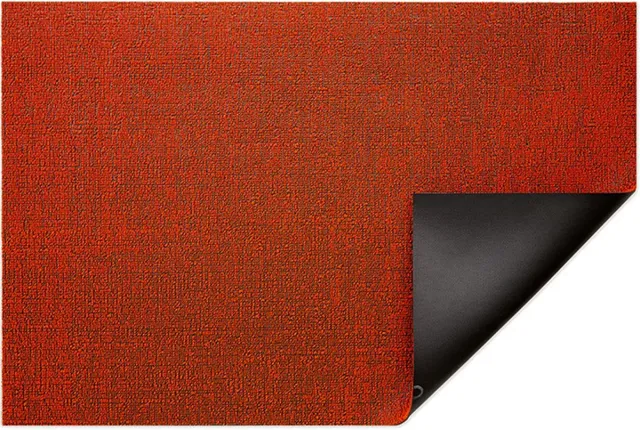 CHILEWICH Solid-Cara-Cara-Utility-Mat-61x91-cm rood