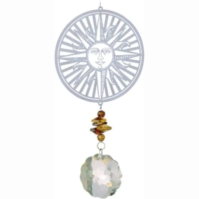 Nature's MelodyWagner Design Windspinner, Nature's Melody, Magic Kristall Windspinner - Heart, CSD16HE, ca 40 cm Oranje