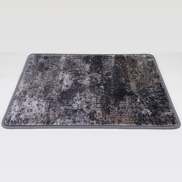 Prima vloerkleden Inloopmat - Deurmat - Vintage - grijs - 50x80cm