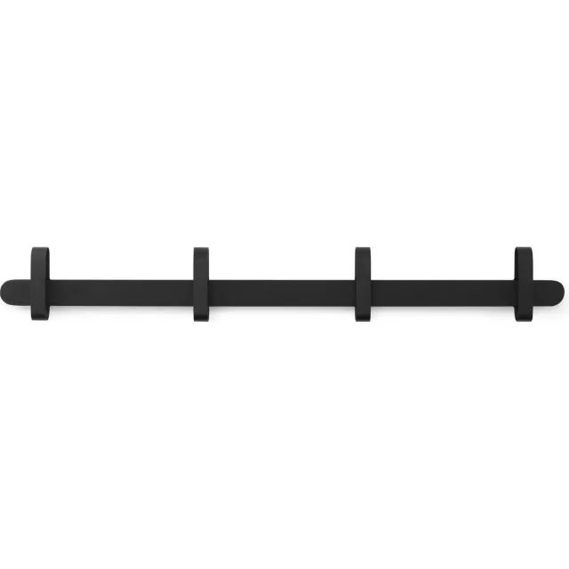 Normann Copenhagen Hoop Wandkapstok Zwart
