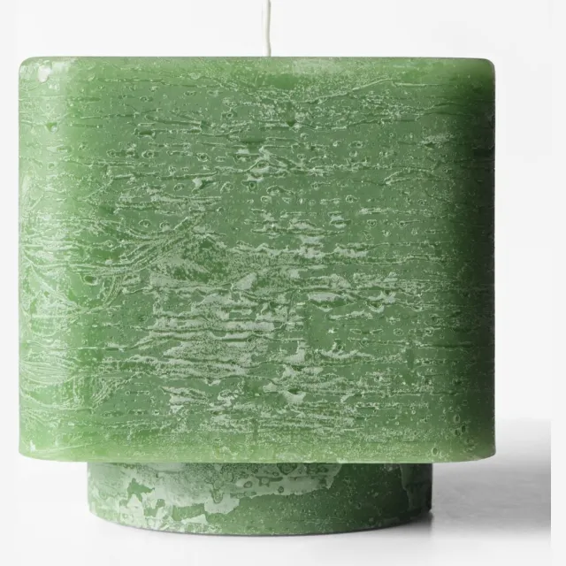 HEMA stompkaars 9x9x9 cm, rustiek olijf (groen)