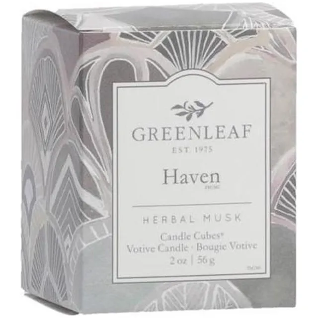 Greenleaf Geurkaarsje Haven