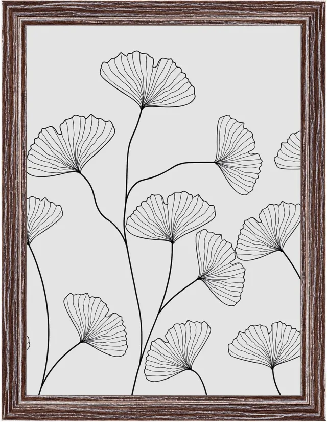 Walther Ilo - Houten lijst - Fotoformaat 15x20 cm - Kunstglas - Donkerbruin