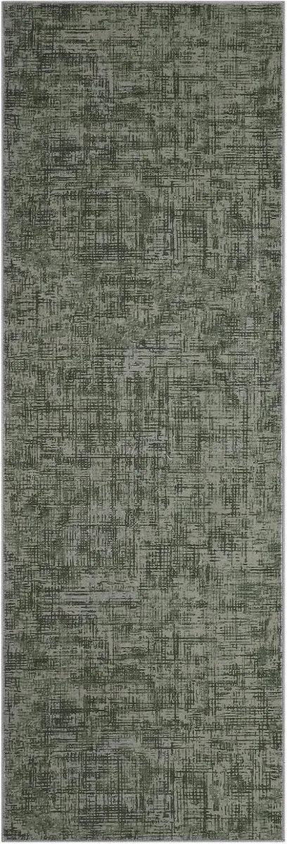 Triumpunpre Modern Vloerkleed - Wasbaar Antislip Fluweelzacht - Groen - 80x150 cm