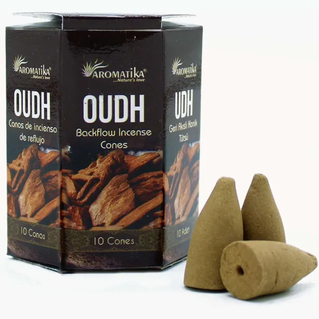 Ancient Wisdom Masala Backflow Wierookpakket van 10 - Oudh multicolor