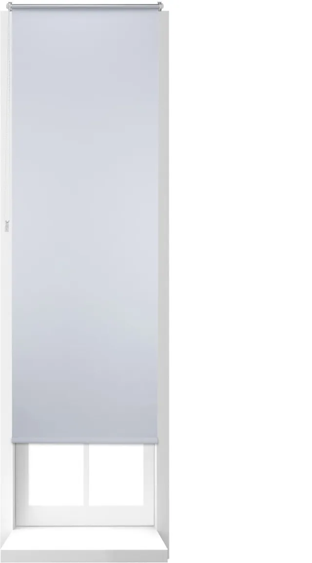 Relaxdays Rolgordijn - 70x210 cm - verduisterend wit