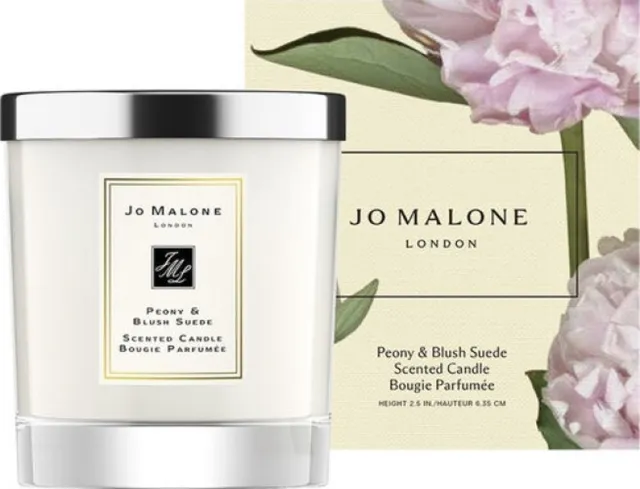 JO MALONE LONDON Peony & Blush Suede Home Candle - Geurkaars Wit