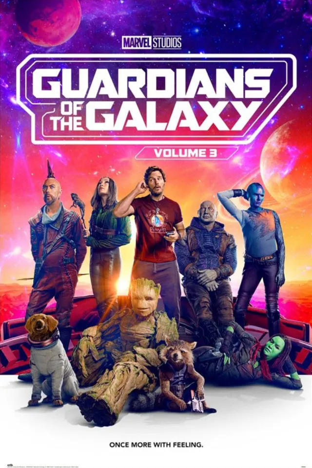 Marvel Guardians of the Galaxy Once More Poster 61x91.5cm Multi color