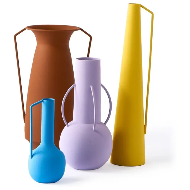 Pols Potten Roman Vazen - Set 4 - Morning Blauw
