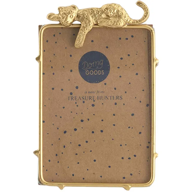 Doing Goods Fotolijstje - Jenna Luipaard - Klein Goud