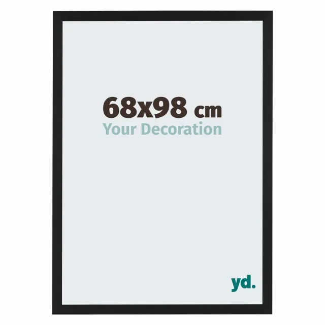 yd. Your Decoration - Fotolijst 68x98 cm - MDF - Zwart Mat - Catania