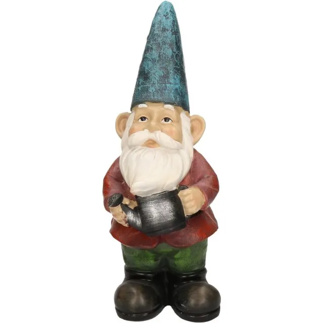 Decoris Tuinkabouter Gerard - met gieter - 29 cm - Tuindecoratie/tuinversiering kabouters beelden Multi