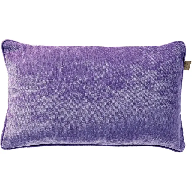 Dutch Decor LEWY - kussenhoes 30x50 cm - glansvelours - Very Peri - paars - met rits - zonder binnenkussen Violet
