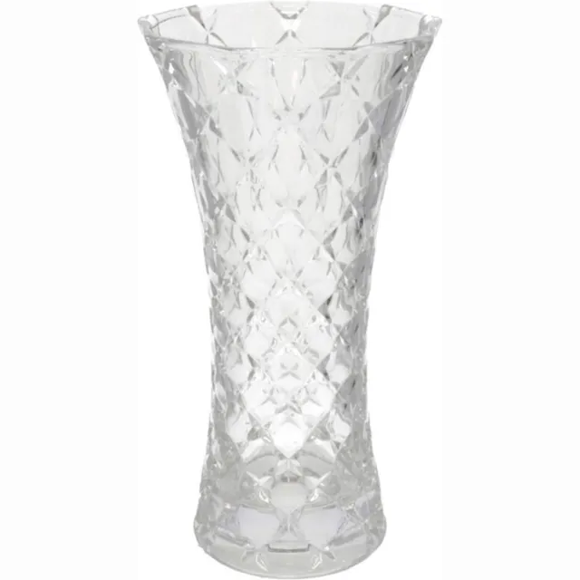 Gerimport Bloemenvaas - helder glas - 16 x 30 cm Transparant