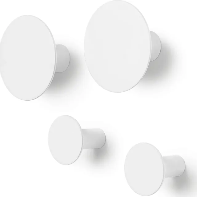 Blomus PONTO Wandhaken - Set van 4 - Lily White