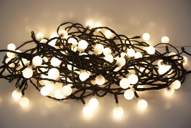 DreamLED lichtsnoer met 100 matte LED ballen OLS-100