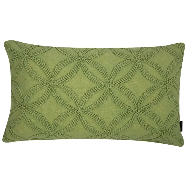 Mars & More Annika Kussen stonewash groen 30x50cm