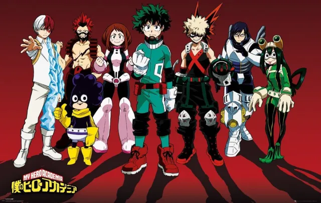 Posterpoint My Hero Academia poster manga Japans anime Izuku formaat 61 x 91.5 cm multi