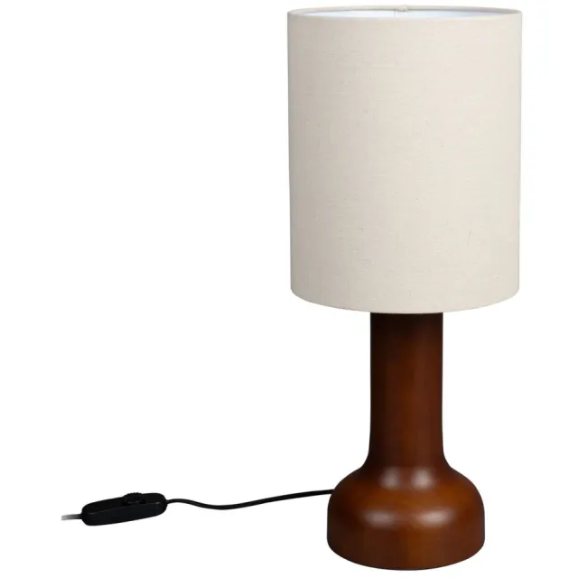 Dutchbone Jones tafellamp Hout - Beige