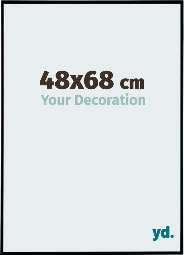 yd. Your Decoration - Fotolijst 48x68 cm - Kunststof - Zwart Mat - Evry