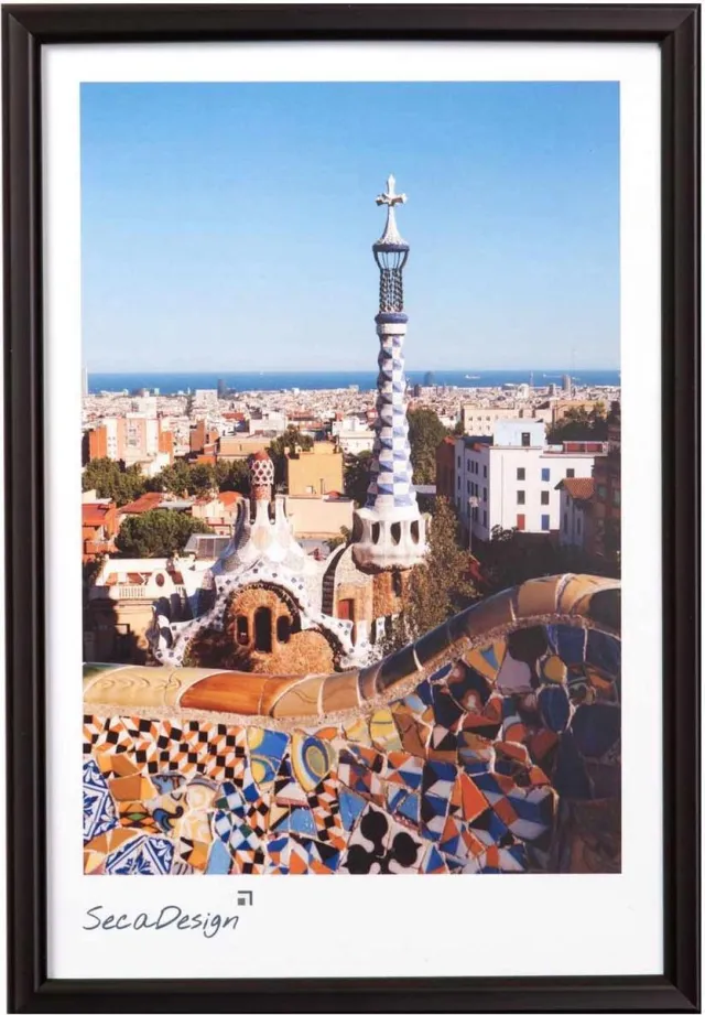 SecaDesign Iris Fotolijst - Fotomaat 13x18 cm - Zwart