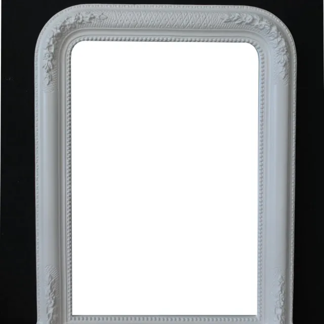 Spiegel Romeo Wit Buitenmaat 66x88cm
