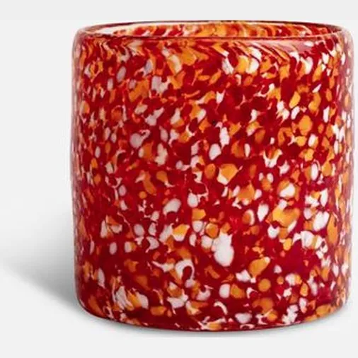 ByOn Waxinelichthouder Calore XS Rood/Oranje