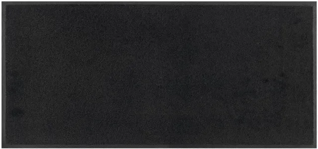 Famanu Deurmat - Houdt vuil buiten en beschermt je vloer - Duurzaam polyamide materiaal - Zwart 75 x 35 cm Antraciet