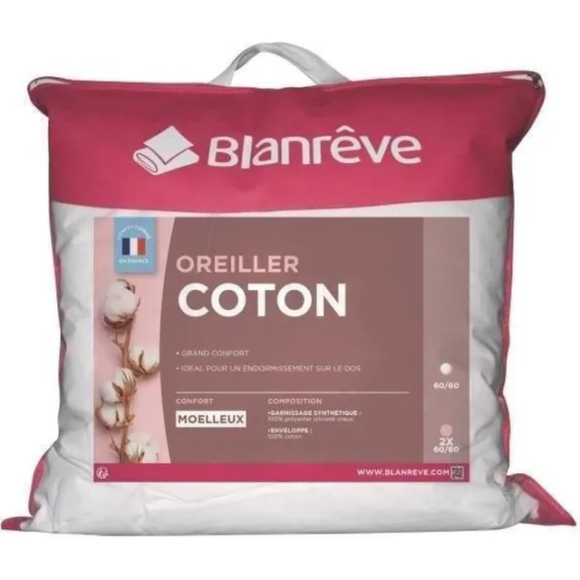 BLANREVE Pillow Blanreve White 60 x 60 cm wit