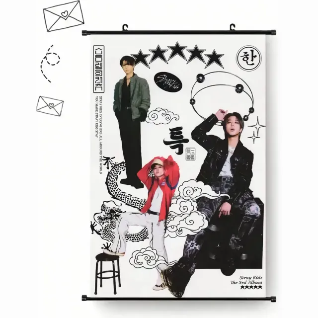 STRAY KIDS KPOP Stray Kids 5-STAR S-CLASS [FOTO] [HANG POSTER] [VARIANT 2] Meerdere kleuren