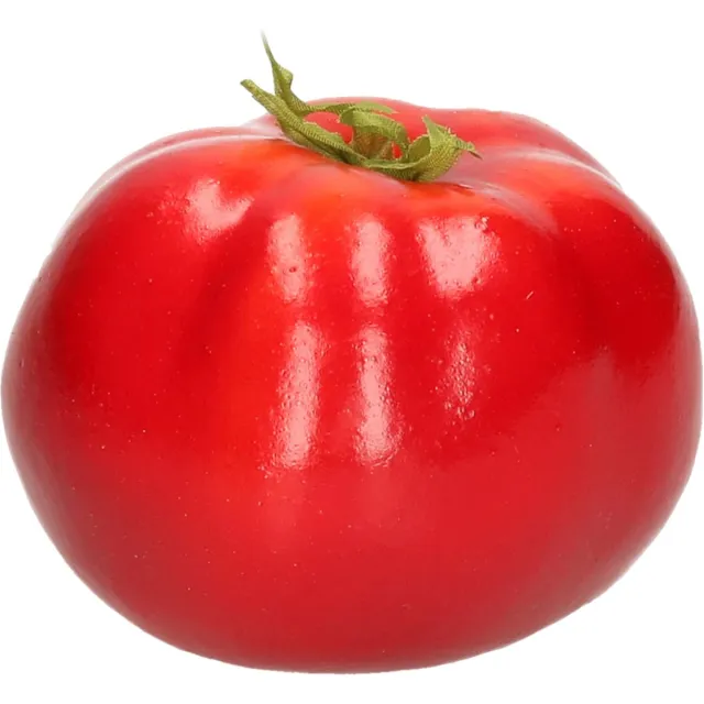 Esschert Design kunstfruit decofruit - tomaat/tomaten - ongeveer 6 cm - rood