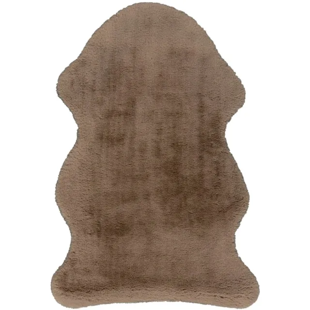 Dutch XXL Organisch Vloerkleed | Tapijt | Cosy | Uni | Taupe | 60x90 cm