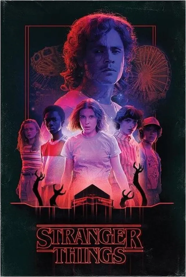 Stranger Things Horror - Maxi Poster Multi color