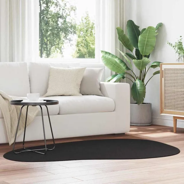 vidaXL Tapijt HUARTE Zwart 120 x 170 cm Polyester, foto 2