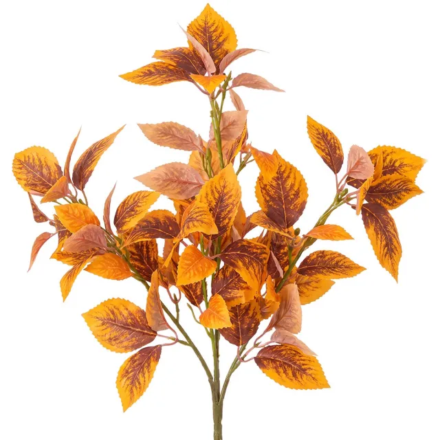Clayre & Eef Kunstbloem Oranje Kunststof