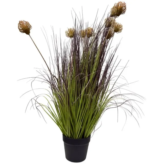 Oosterik Home Rietgras aubergine H 92 cm kunstplant Oosterik Home onbekend