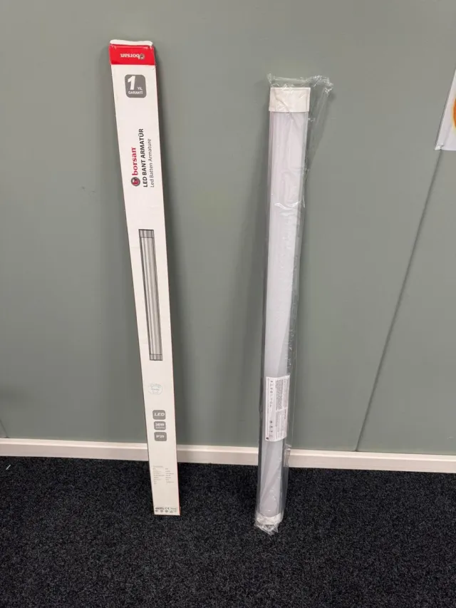BORSAN USAR LED-Batten armature Borsan wit