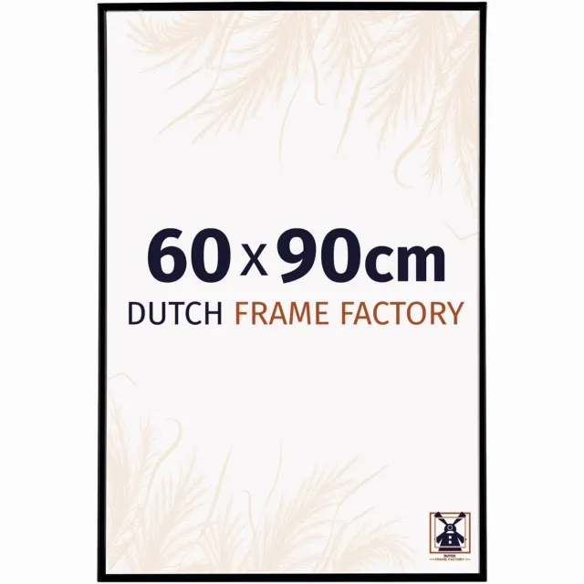 Dutch Frame Factory Fotolijst 60x90 cm - Kunststof - Zwart Mat - Easy