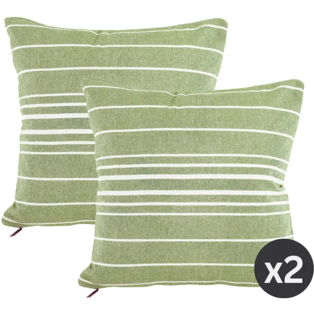 Tiseco Sierkussen (gevuld) SOLENE - 45x45 cm, groen