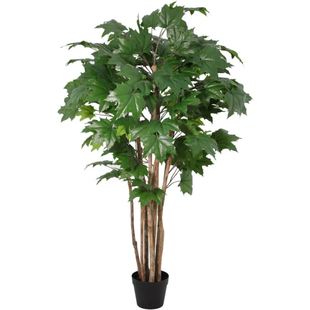 Trendyplants Kunst Maple Tree - Esdoornboom - Kunstplant - Hoogte 150cm - Potmaat Ø18cm Groen