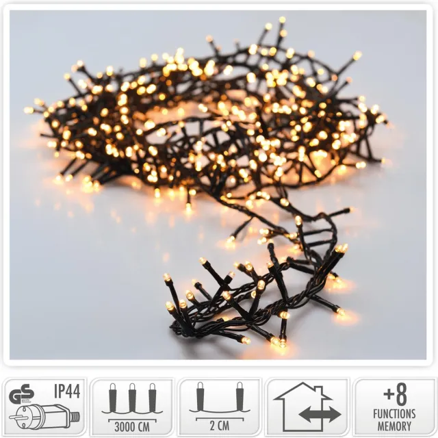 Ambiance Kerstverlichting met 1500 LED's 30 m