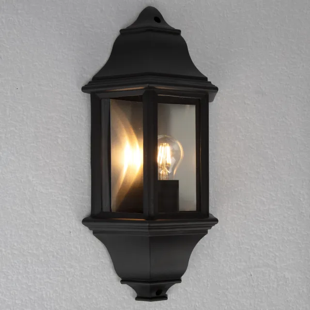 KS Verlichting Turijn 1 Buitenlamp Groen / Matt Zwart