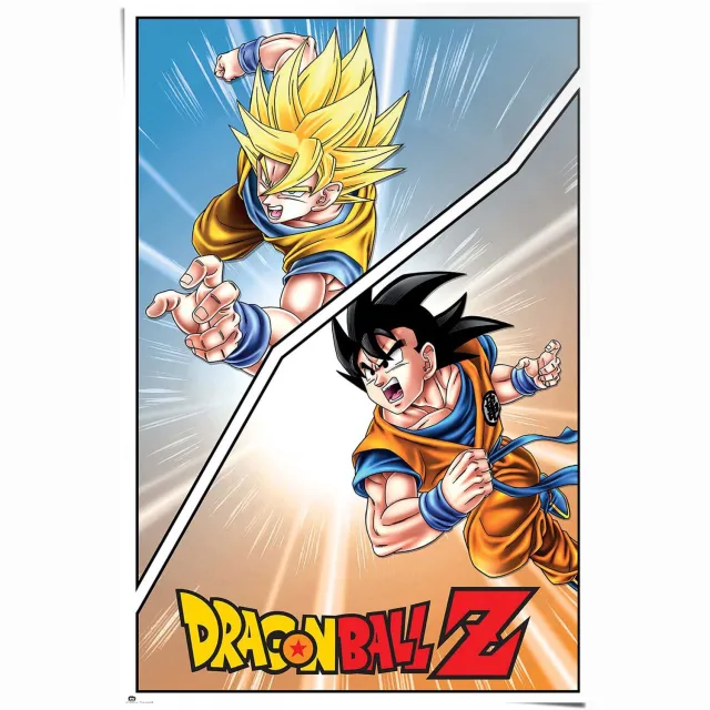 Reinders Poster Dragonball Z - Special Goku - 91,5 x 61 - Papier - REINDERS Bonte kleuren