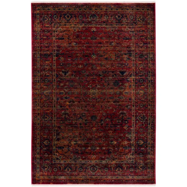 Pergamon Vintage Oosters Vloerkleed Navira Donkerrood
